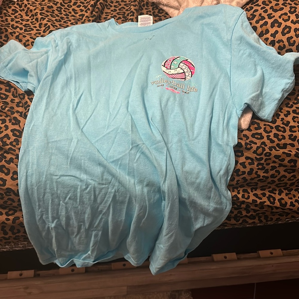 Volleyball life t shirt